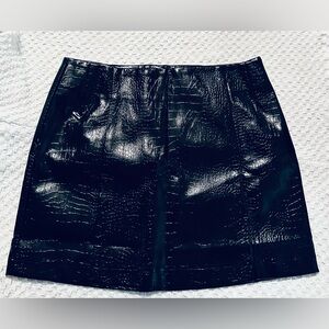 Glam Black Mini Skirt